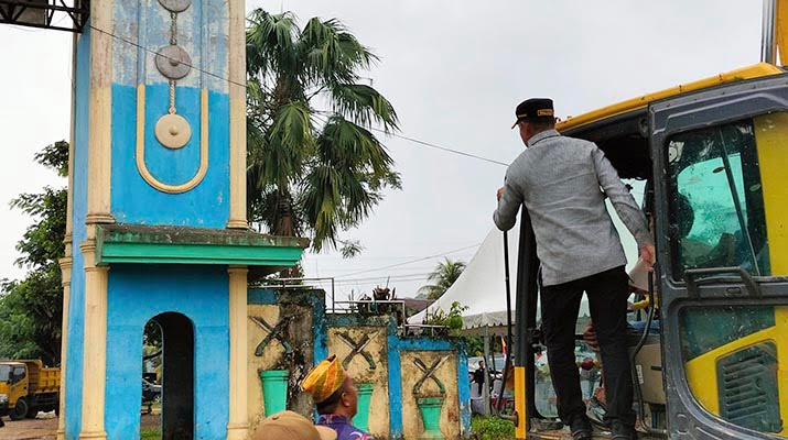 Gerbang Batas Kota Kendari dan Kabupaten Konawe Bakal Direvitalisasi