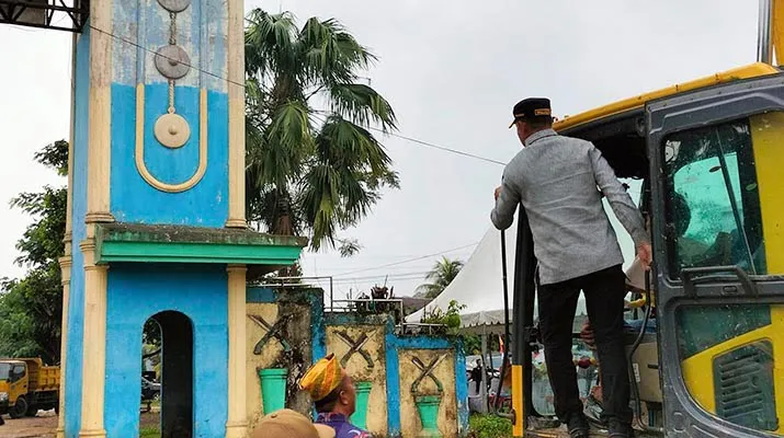 Gerbang Batas Kota Kendari dan Kabupaten Konawe Bakal Direvitalisasi