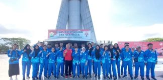 Pemprov Sultra Lepas Kontingen Popnas dengan Target 6 Medali Emas Pemprov Sultra Lepas Kontingen Popnas dengan Target 6 Medali Emas