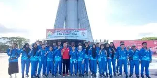Pemprov Sultra Lepas Kontingen Popnas dengan Target 6 Medali Emas Pemprov Sultra Lepas Kontingen Popnas dengan Target 6 Medali Emas