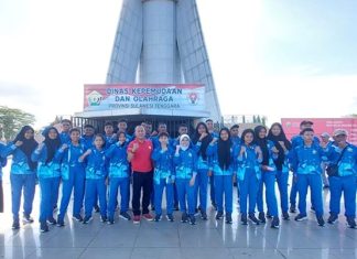 Pemprov Sultra Lepas Kontingen Popnas dengan Target 6 Medali Emas Pemprov Sultra Lepas Kontingen Popnas dengan Target 6 Medali Emas