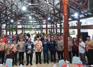 Pemkab Bombana Sambut 500 Peserta Pertikarada II Sultra Pemkab Bombana Sambut 500 Peserta Pertikarada II Sultra