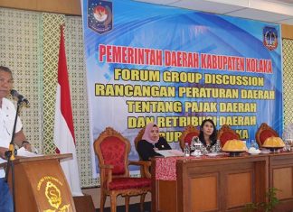 Pemkab Kolaka Gelar FGD Raperda Pajak dan Retribusi Daerah Pemkab Kolaka Gelar FGD Raperda Pajak dan Retribusi Daerah