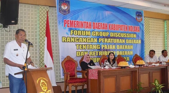 Pemkab Kolaka Gelar FGD Raperda Pajak dan Retribusi Daerah