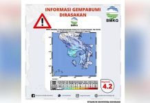 Gempa Bumi Magnitudo 4,2 Guncang Wilayah Rarowatu, Bombana Gempa Bumi Magnitudo 4,2 Guncang wilayah Rarowatu, Bombana