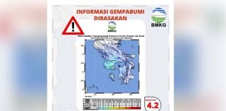 Gempa Bumi Magnitudo 4,2 Guncang Wilayah Rarowatu, Bombana Gempa Bumi Magnitudo 4,2 Guncang wilayah Rarowatu, Bombana