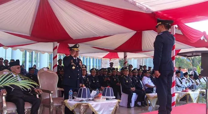 Pj Gubernur Sultra Pimpin Upacara Harhubnas 2023