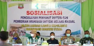 Pemda Konawe Utara Gelar Sosialisasi ORI dan Imunisasi Massal untuk Cegah Difteri Pemda Konawe Utara Gelar Sosialisasi ORI dan Imunisasi Massal untuk Cegah Difteri