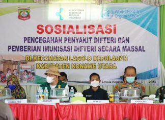 Pemda Konawe Utara Gelar Sosialisasi ORI dan Imunisasi Massal untuk Cegah Difteri Pemda Konawe Utara Gelar Sosialisasi ORI dan Imunisasi Massal untuk Cegah Difteri