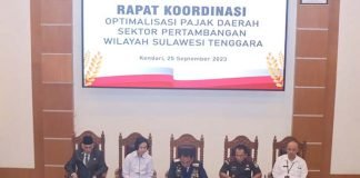 Pj Gubernur Sultra Hadiri Rakor Optimalisasi Pajak Daerah Sektor Pertambangan Pj Gubernur Sultra Hadiri Rakor Optimalisasi Pajak Daerah Sektor Pertambangan