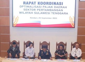 Pj Gubernur Sultra Hadiri Rakor Optimalisasi Pajak Daerah Sektor Pertambangan Pj Gubernur Sultra Hadiri Rakor Optimalisasi Pajak Daerah Sektor Pertambangan
