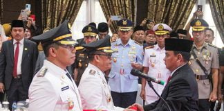 Andap Budhi Revianto Lantik Pj Bupati Konawe dan Pj Wali Kota Baubau Andap Budhi Revianto Lantik Pj Bupati Konawe dan Pj Wali Kota Baubau