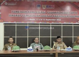BKPSDM Kolaka Gelar Pemetaan Kompetensi PNS BKPSDM Kolaka Gelar Pemetaan Kompetensi PNS