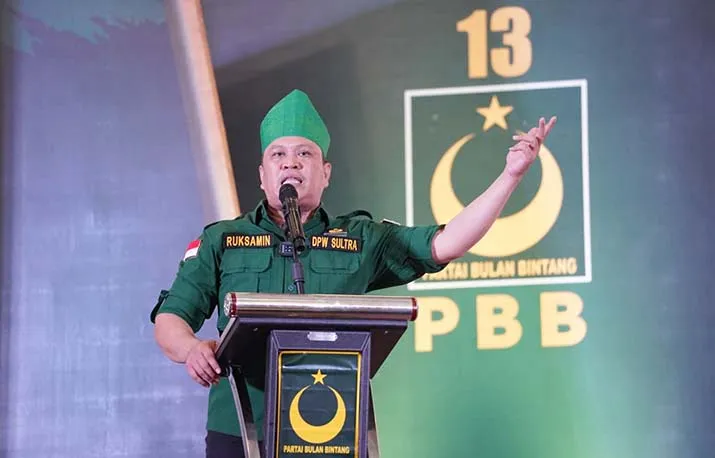 Ketua DPW PBB Sultra Ruksamin