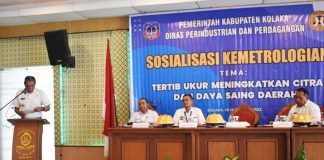 Pemkab Kolaka Gelar Sosialisasi Kemetrologian Pemkab Kolaka Gelar Sosialisasi Kemetrologian