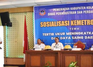 Pemkab Kolaka Gelar Sosialisasi Kemetrologian Pemkab Kolaka Gelar Sosialisasi Kemetrologian
