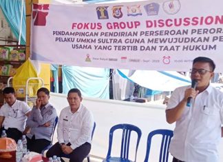 Unit Pasar Baruga Kendari Gelar FGD Bantu UMKM Dirikan Perseroan Perorangan Unit Pasar Baruga Kendari Gelar FGD Bantu UMKM Dirikan Perseroan Perorangan