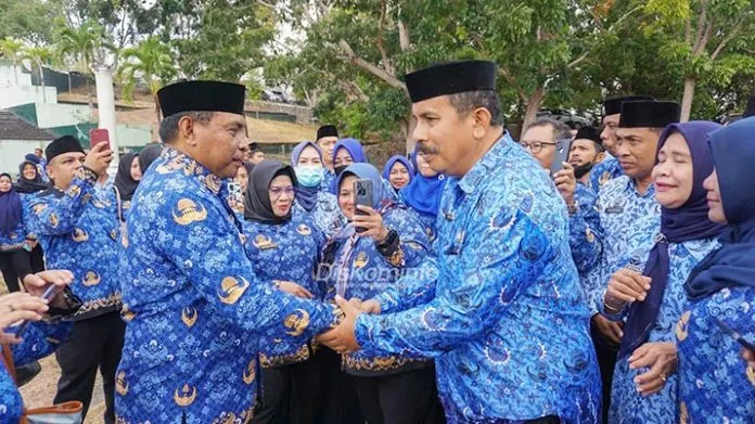 Wali Kota Baubau La Ode Ahmad Monianse Pamit pada ASN