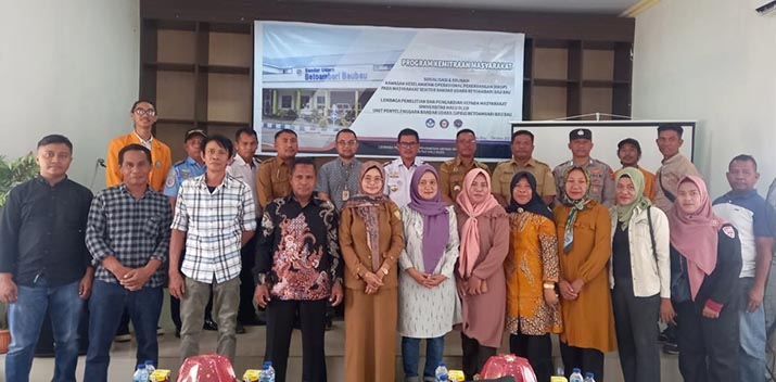 LPPM UHO Gelar Sosialisasi KKOP di Bandara Betoambari Baubau