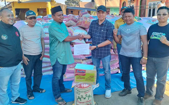 PT WIN Kembali Salurkan 3000 Paket Sembako ke Masyarakat Lingkar Tambang