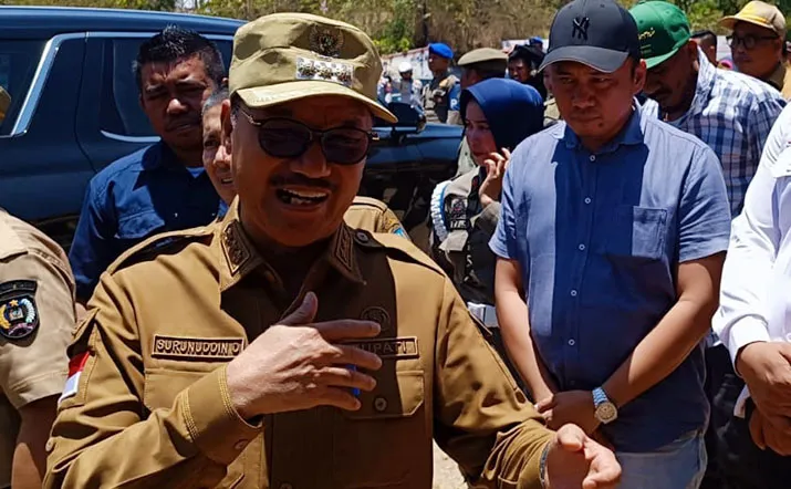Bupati Konawe Selatan Surunuddin Dangga