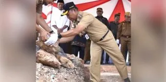 Pemkot Kendari Mulai Bangun Gerbang Batas Kota Puuwatu-Konawe Pemkot Kendari Mulai Bangun Gerbang Batas Kota Puuwatu-Konawe