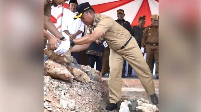 Pemkot Kendari Mulai Bangun Gerbang Batas Kota Puuwatu-Konawe