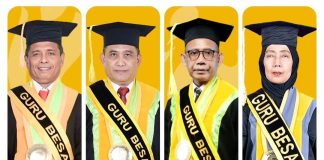 Universitas Halu Oleo Kukuhkan 4 Guru Besar dari 2 Fakultas Universitas Halu Oleo Kukuhkan 4 Guru Besar dari 2 Fakultas