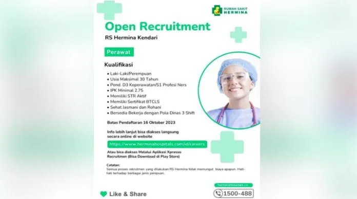 hermina_kendari RS Hermina Kendari Buka Lowongan Perawat