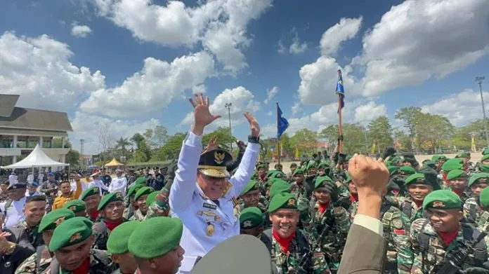Peringatan HUT ke-78 TNI, Pj Gubernur Sultra Tegaskan Pentingnya Sinergisitas TNI-Pemprov