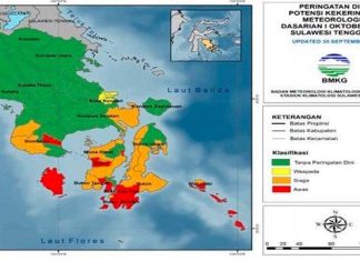 6 Daerah di Sultra Berpotensi Dilanda Kekeringan Ekstrem 6 Daerah di Sultra Berpotensi Dilanda Kekeringan Ekstrem