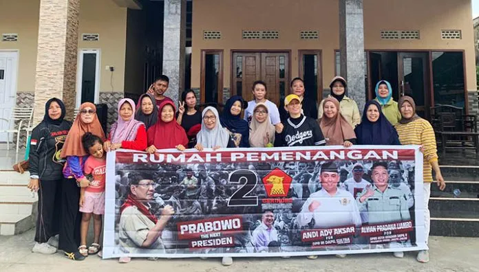 rumah_gerindra_Sultra DPC Gerindra Kota Kendari Bentuk Rumah Pemenangan untuk Pemilu 2024