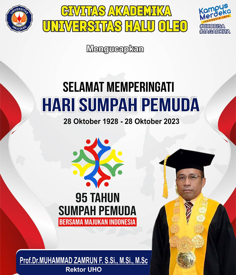 sumpah pemuda 2023 universitas halu oleo (UHO)
