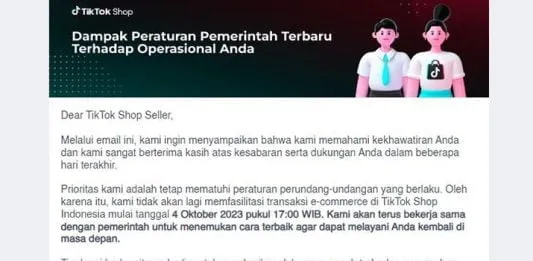 TikTok Shop Resmi Ditutup di Indonesia, Banyak Warganet Menyayangkan TikTok Shop Resmi Ditutup di Indonesia, Warganet Menyayangkan