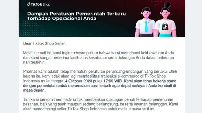 TikTok Shop Resmi Ditutup di Indonesia, Warganet Menyayangkan