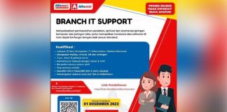 Alfamidi Kendari Buka Lowongan Kerja Branch IT Support Alfamidi Kendari Buka Lowongan Kerja Branch IT Support
