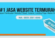 Jasa Website Kendari Murah, Mulai dari Rp650.000 Jasa Website Kendari Murah