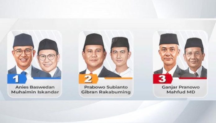 Anies-Cak Imin Dapat Nomor Urut 1, Prabowo-Gibran 2, Ganjar-Mahfud 3