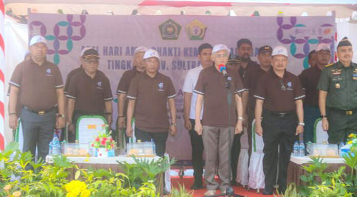 Ketua DPRD Kendari Hadiri Apel Peringatan HAB ke-78 Kementerian Agama