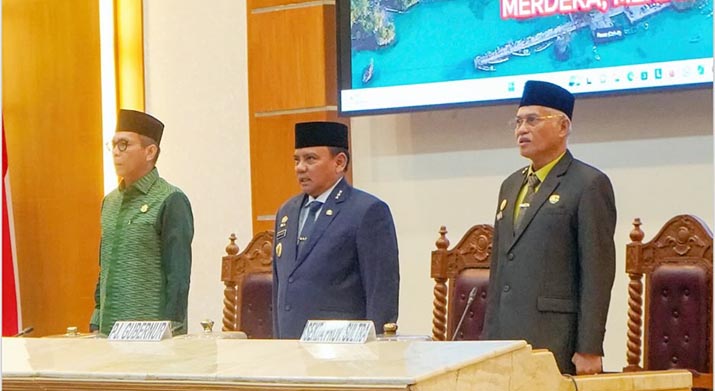 Abdurrahman Shaleh Hadiri Pelantikan PJ Bupati Kolaka
