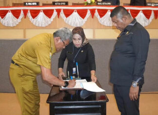 Pemkot dan DPRD Kendari Tandatangani RPJPD 2025-2045 Pemkot dan DPRD Kendari Tandatangani RPJPD 2025-2045