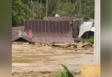 Sungai Ulu Konaweha Kolaka Meluap, 2 Rumah Warga Hanyut Sungai Ulu Konaweha Kolaka Meluap, 2 Rumah Warga Hanyut