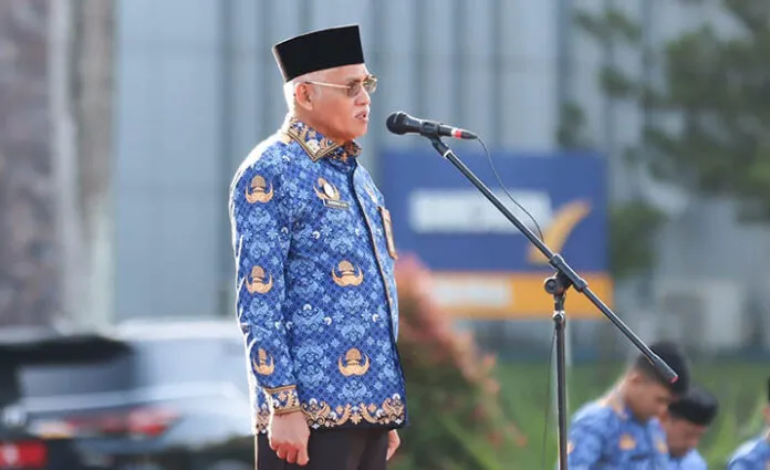 Sekda Sultra Pimpin Upacara HKN, Sampaikan 4 Arahan Pj Gubernur