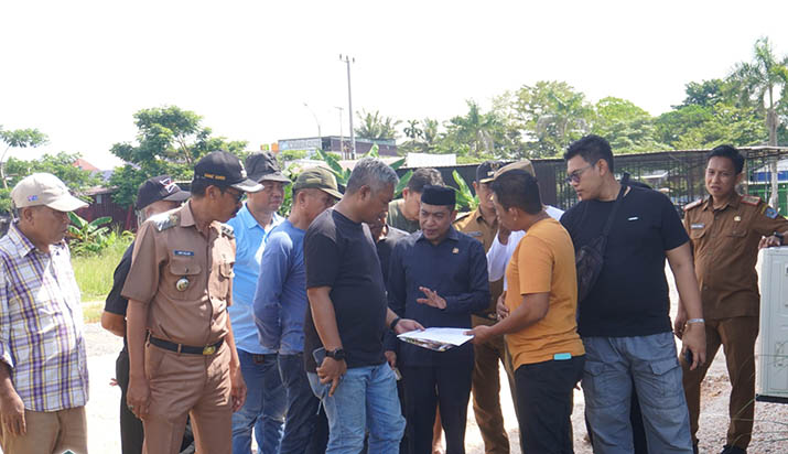 DPRD Kendari Tinjau Lapangan Dugaan Pelanggaran Aturan oleh Developer Griya Asri Cendana