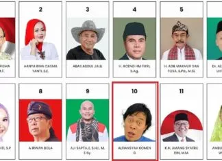 Suara Tembus 1 Juta, ini Alasan Komeng Pakai Foto Nyeleneh di Surat Suara DPD RI Suara Tembus 1 Juta, ini Alasan Komeng Pakai Foto Nyeleneh di Surat Suara DPD RI