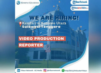 Lowongan Kerja di Tribunnews Sultra: Reporter dan Video Production Lowongan Kerja di Tribunnews Sultra: Reporter dan Video Production