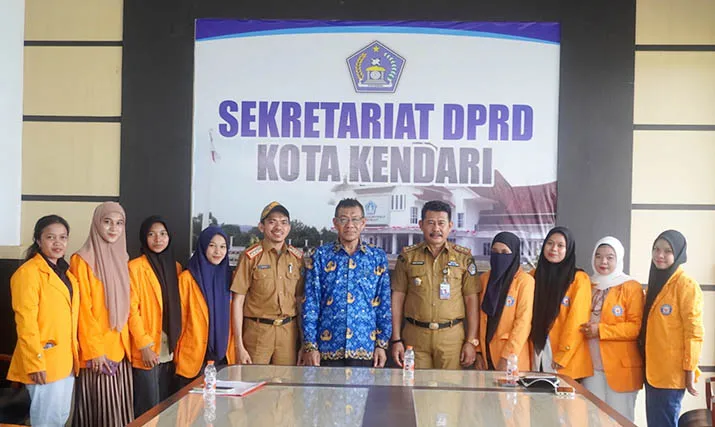 DPRD Kendari Berikan Pengalaman Dunia Kerja ASN kepada Mahasiswa UHO