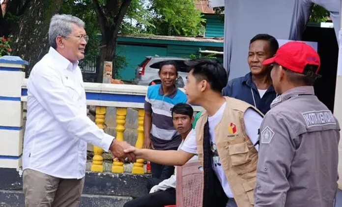 Pj Wali Kota Kendari Pantau Langsung Pencoblosan di Sejumlah TPS