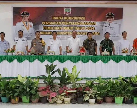 Pemkab Konawe Utara Gelar Rapat Koordinasi Persiapan Pemilu 2024 Pemkab Konawe Utara Gelar Rapat Koordinasi Persiapan Pemilu 2024