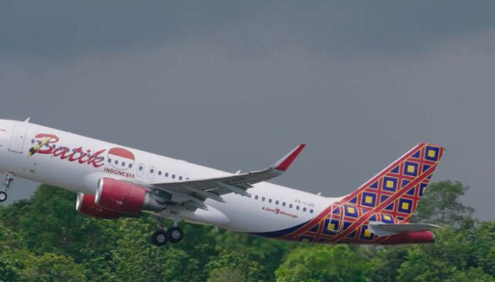 Ilustrasi Batik Air